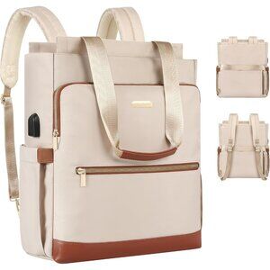 Large Capacity Women's Laptop Backpack with USB Port - Perfect for Work & Travel